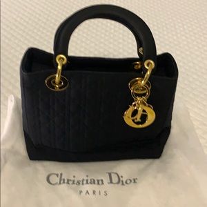 Pre -Loved Christian Dior Nylon Cannage